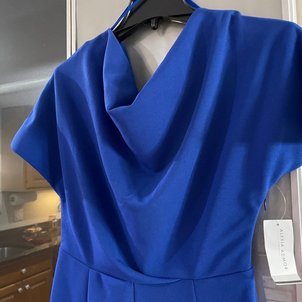 Woman's Alexia Admor Draped One Shoulder Jumpsuit